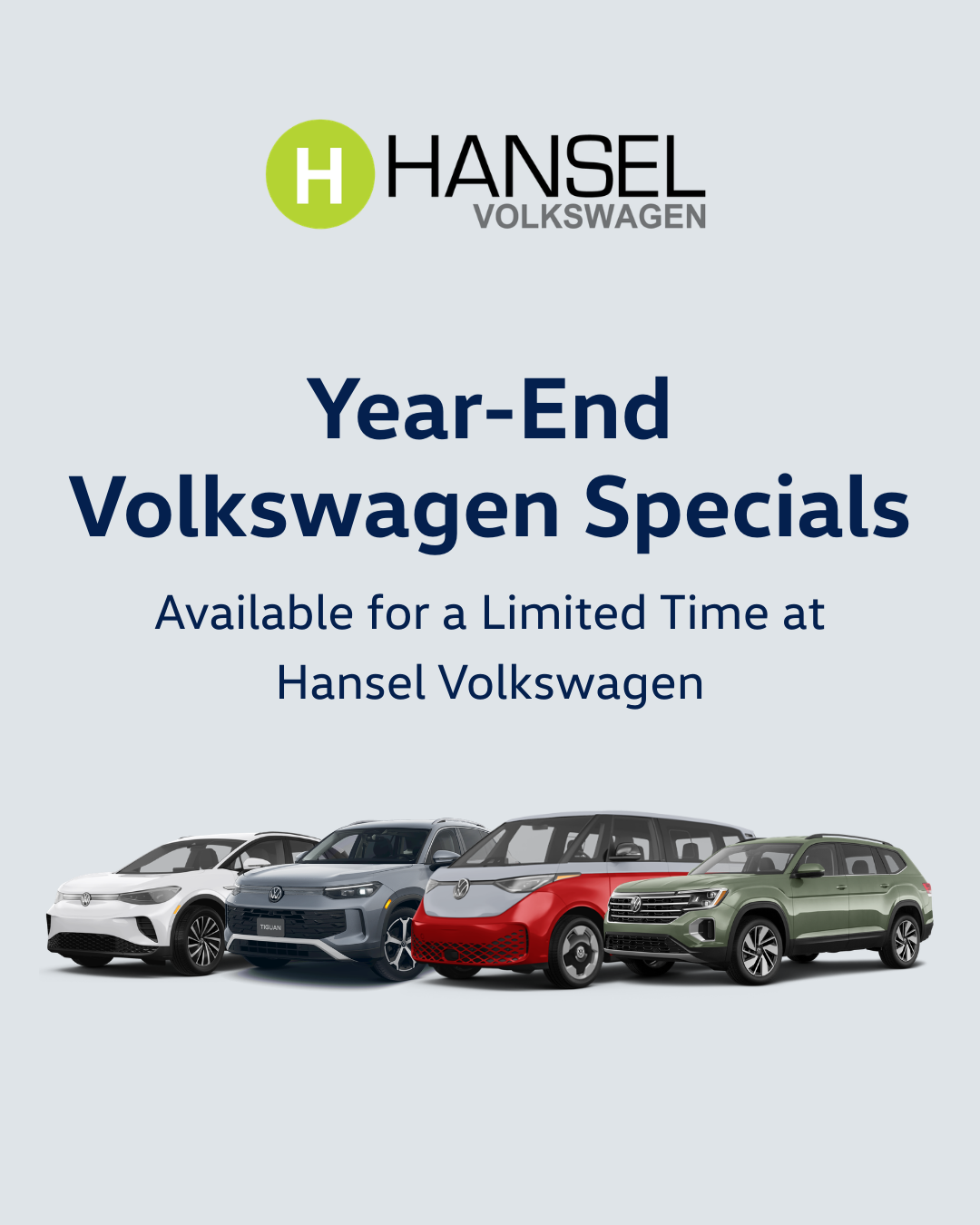 VW Year End Specials social post
